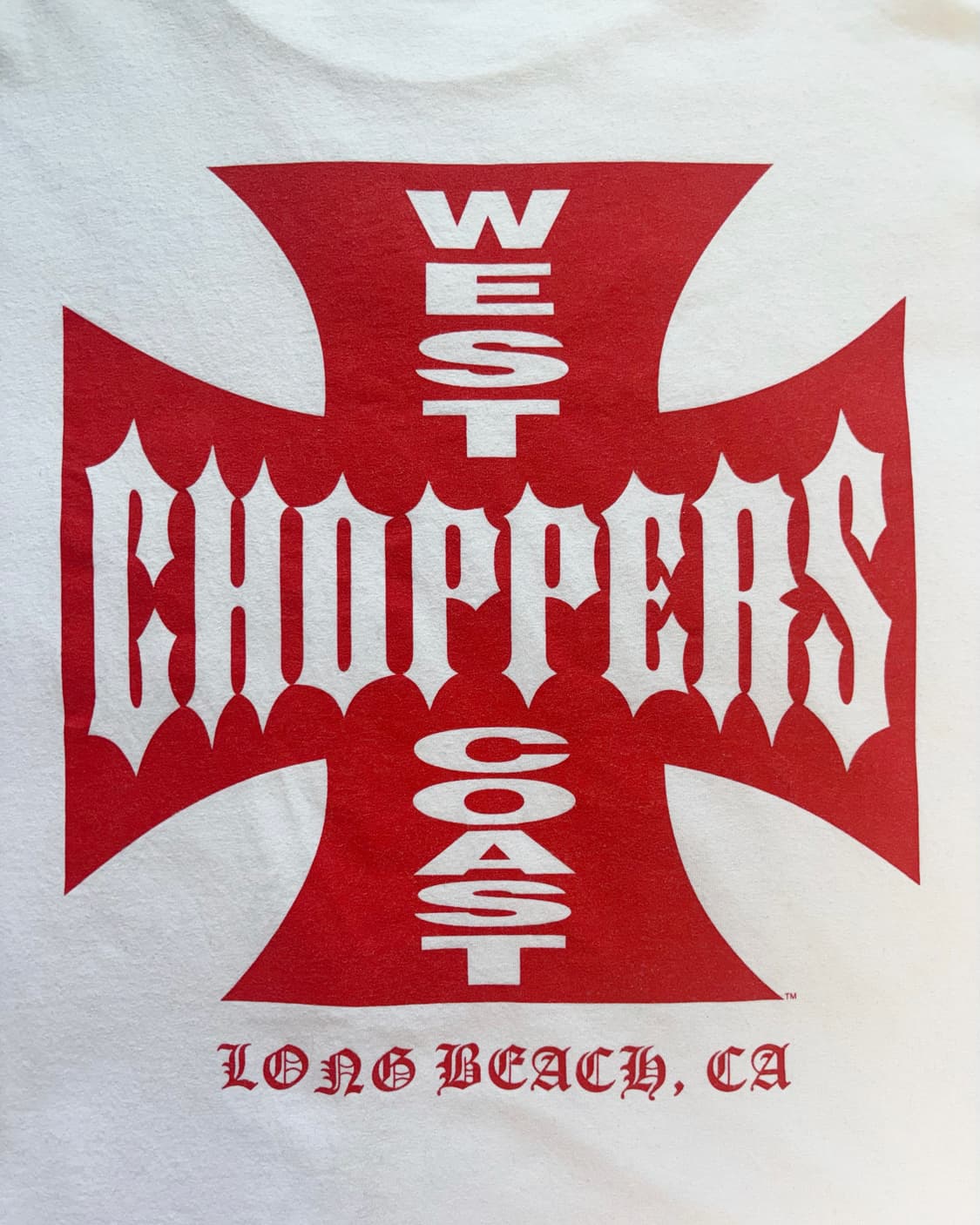 00s West Coast Choppers 플레임 스컬 롱슬리브 상품이미지2