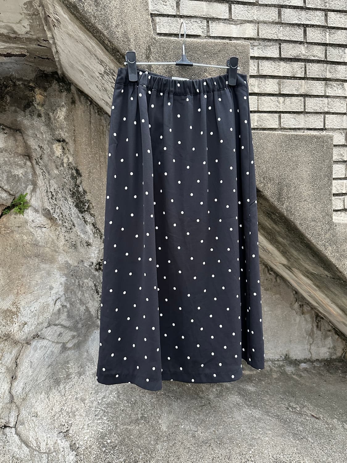 Vintage dot buttoned skirt 상품이미지5