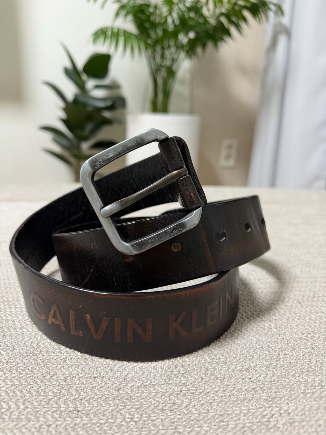 캘빈클라인 진스 가죽 벨트 상품이미지1