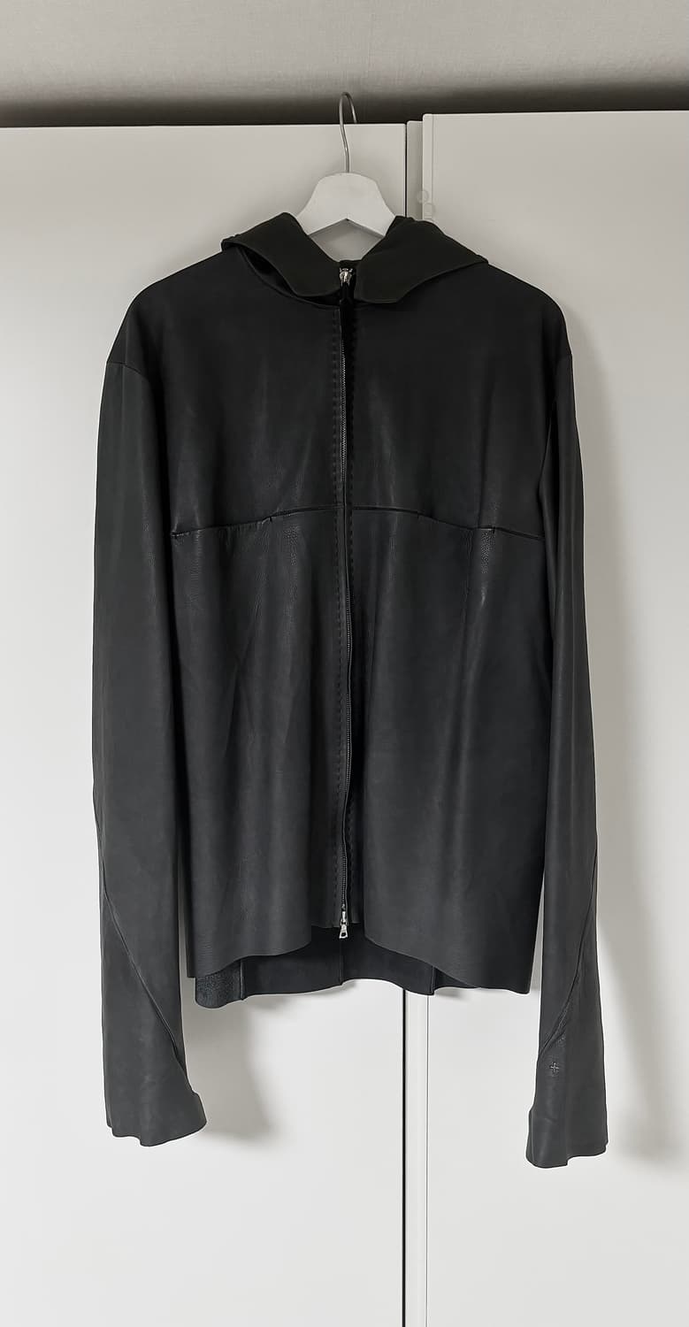 maurizio amadei leather hooded aviator 상품이미지1