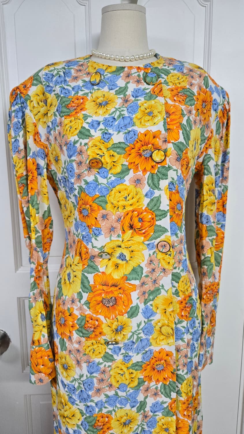 빈티지포유 플라워 원피스 상품이미지2