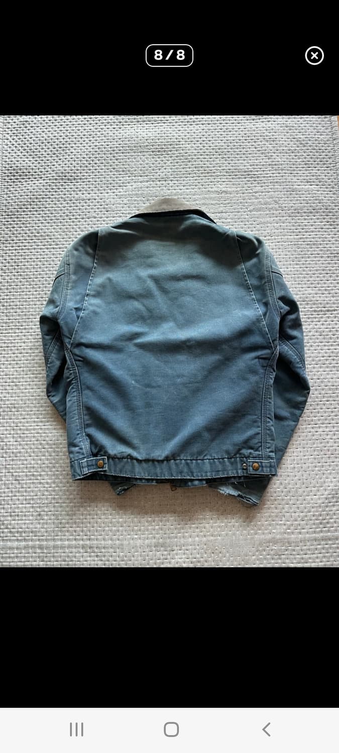 칼하트 디트로이트 자켓 j01 네이비 상품이미지2