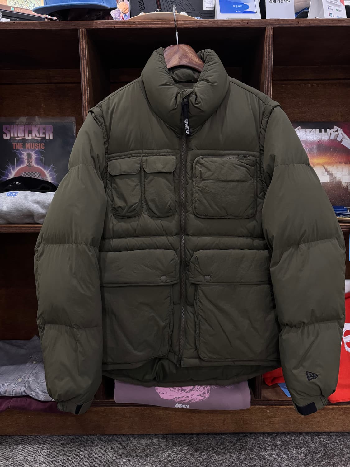 20FW 뉴에라 멀티포켓 컨버터블 패딩 상품이미지1