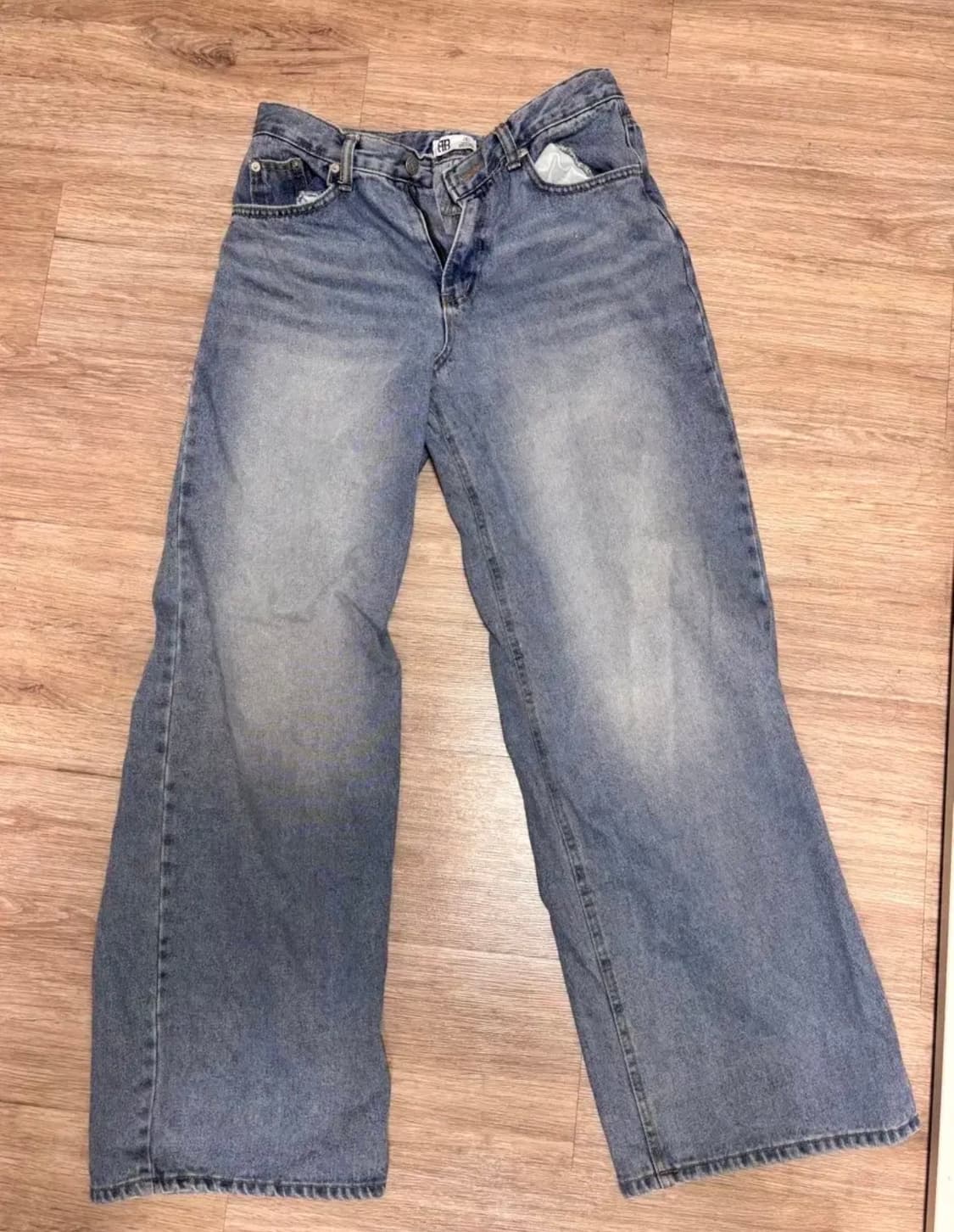 락케이크 Dixy Low Rise Wide Jeans 상품이미지1