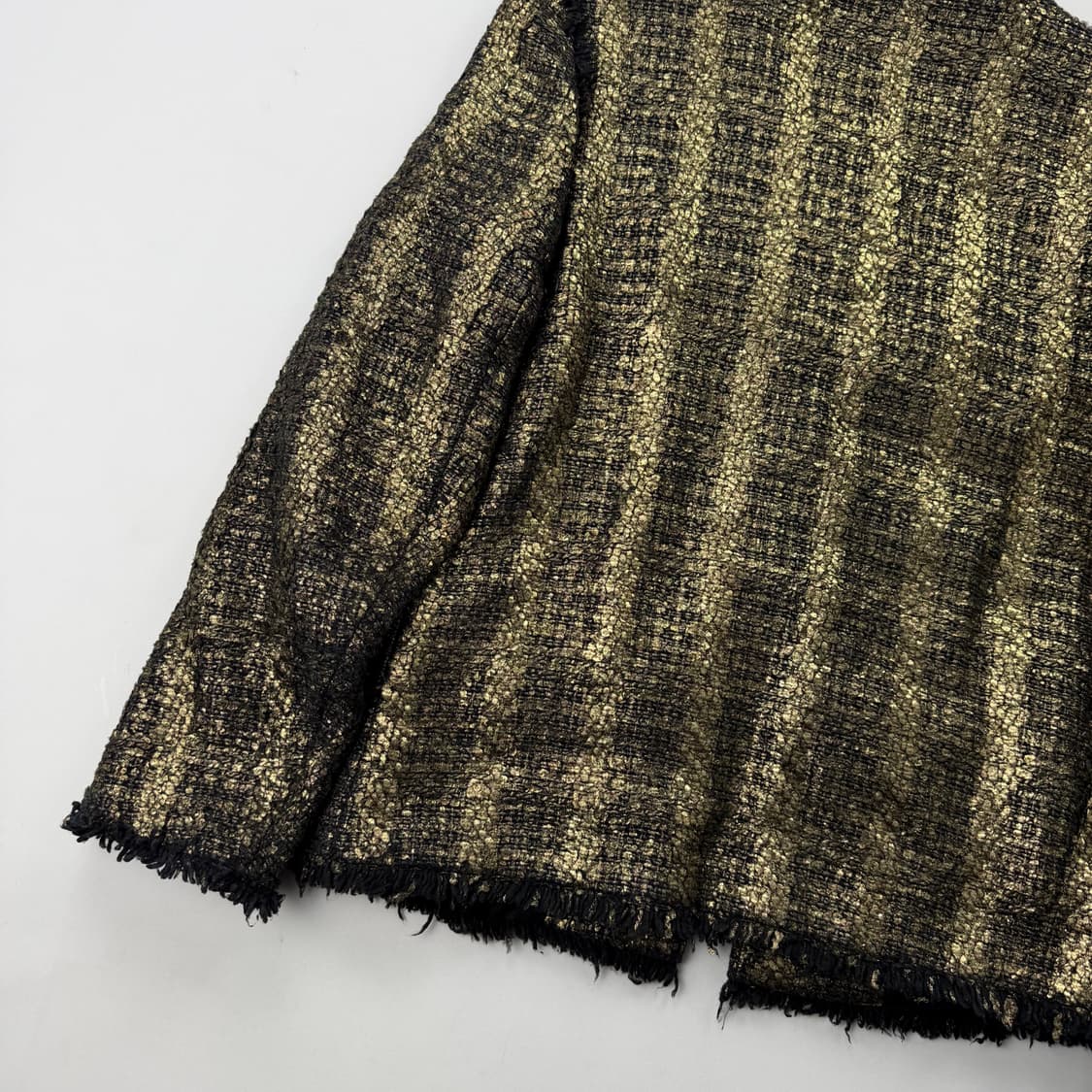 산드로 메탈릭 골든 트위드 자켓 상품이미지9