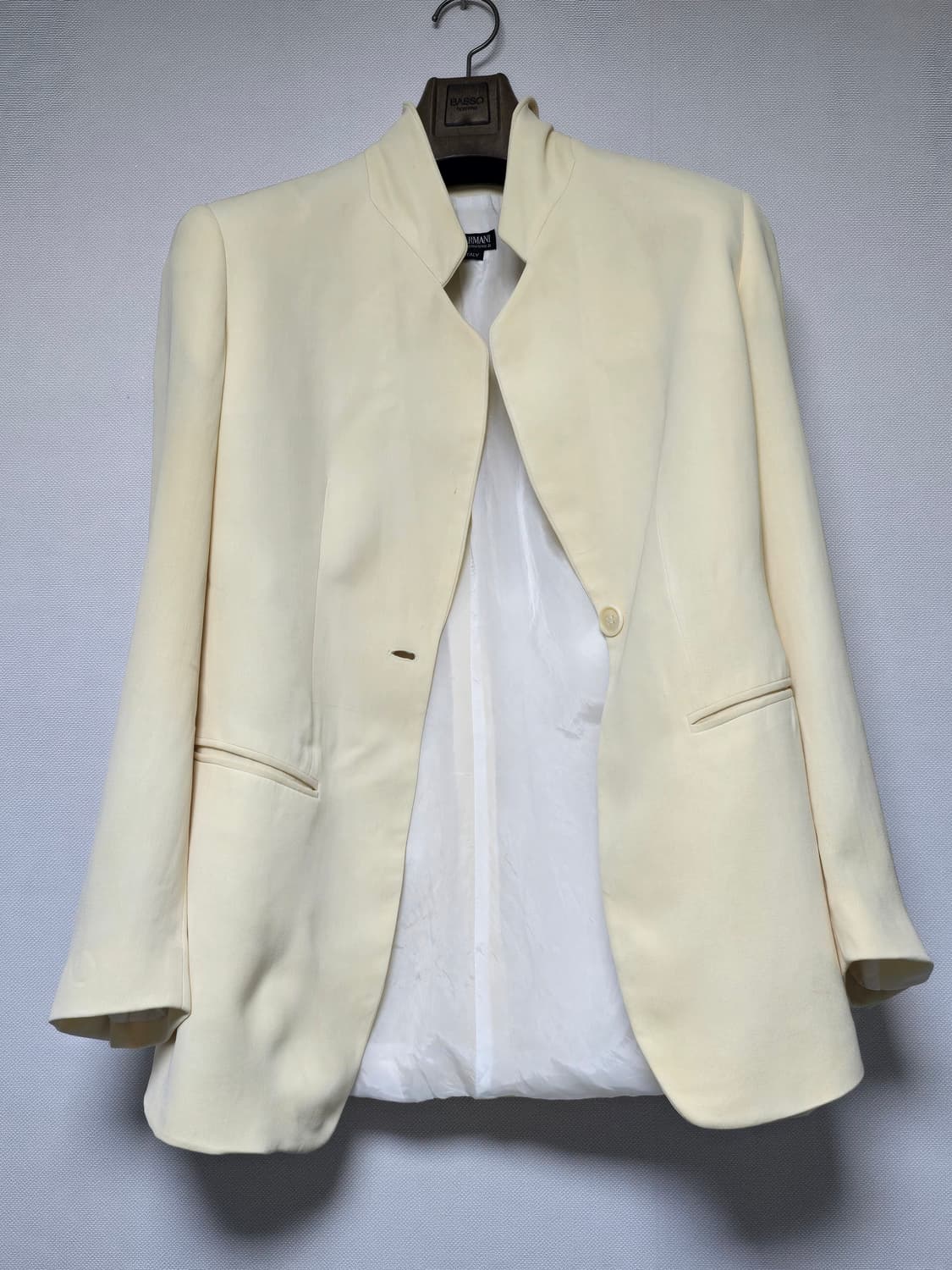 Vintage 조르지오 아르마니 실크 자켓 made in italy 상품이미지1