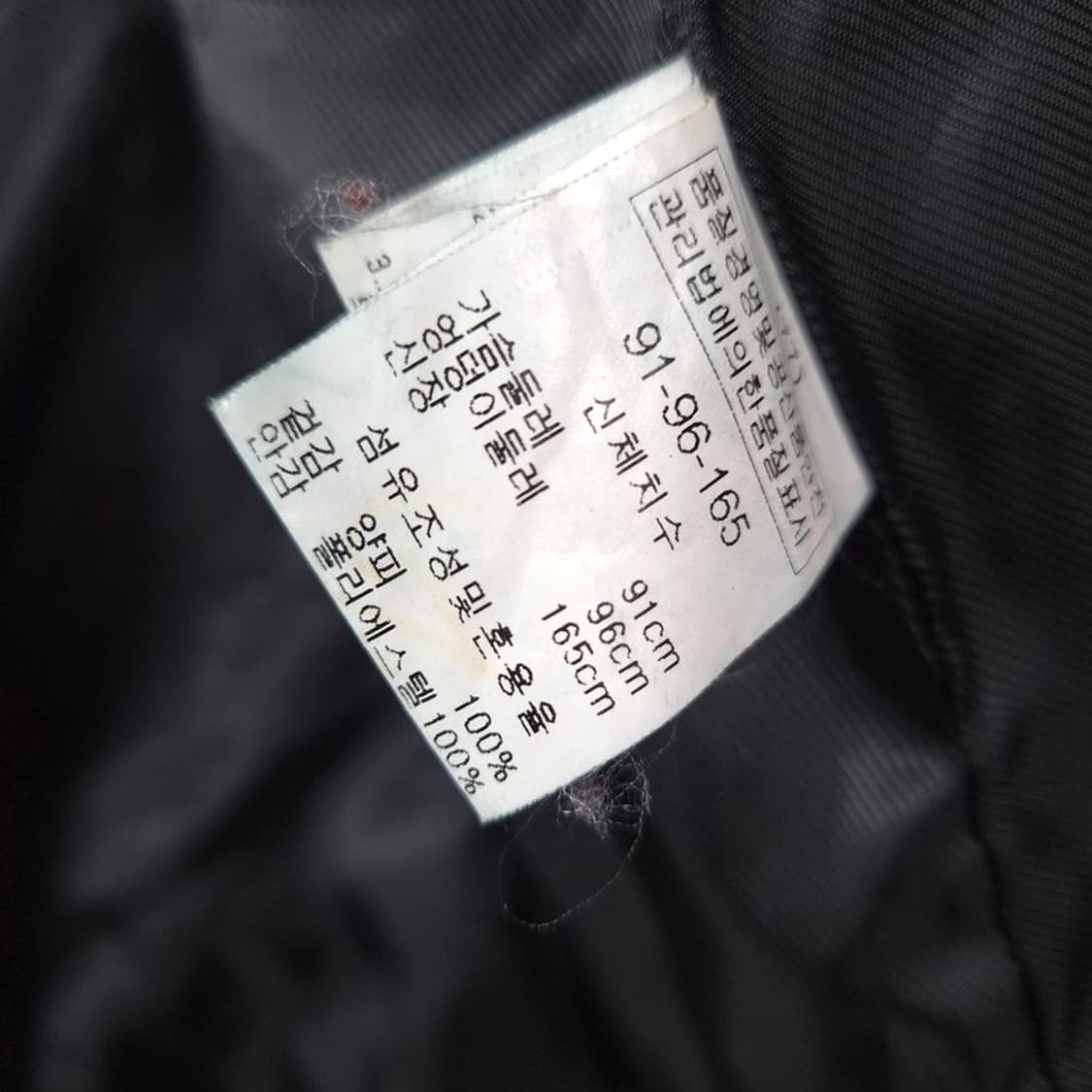 DIXIE 리얼 양피 레더 원버튼 블레이저 자켓 77 상품이미지7