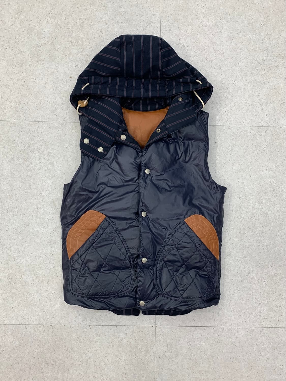 Junya watanabe 준야 와타나베 꼼데가르송 리버시블 베스트 상품이미지5