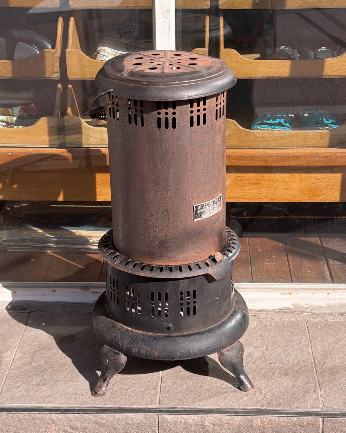 빈티지 소품 United States 스토브 히터  상품이미지2