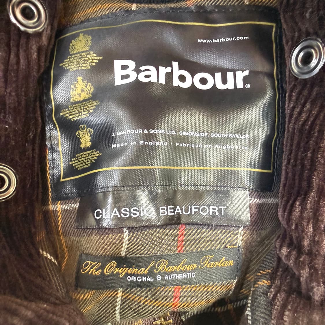 38 바버 뷰포트 왁스 자켓 0310T 상품이미지3