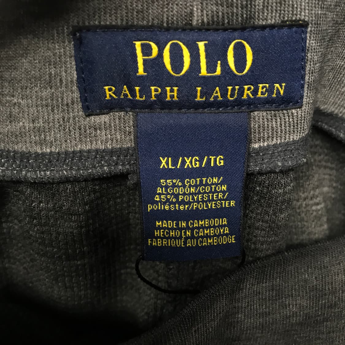 폴로 랄프로렌 스웨트팬츠 차콜 XL 상품이미지6
