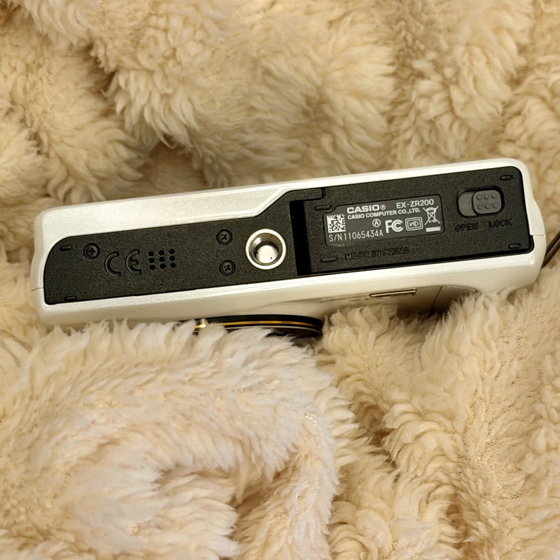 CASIO 카시오 엑슬림 EXILIM EX-ZR200 화이트 상품이미지6