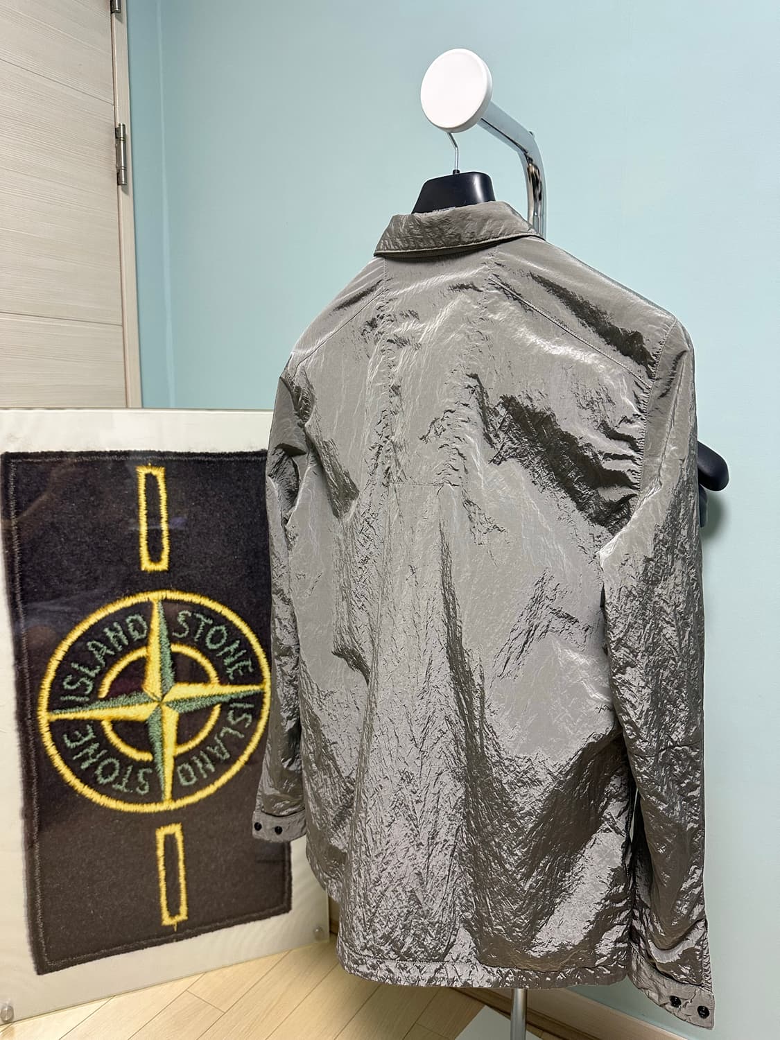 스톤아일랜드 나일론 메탈 자켓 매장판L 상품이미지4