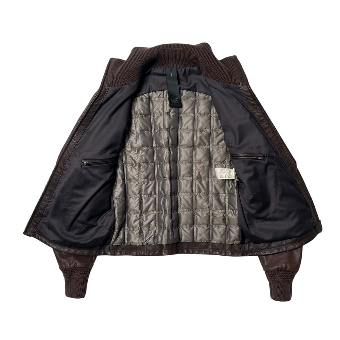 Gian carlo rossi 엘보 니트 카프레더 봄버 (italy) 상품이미지9