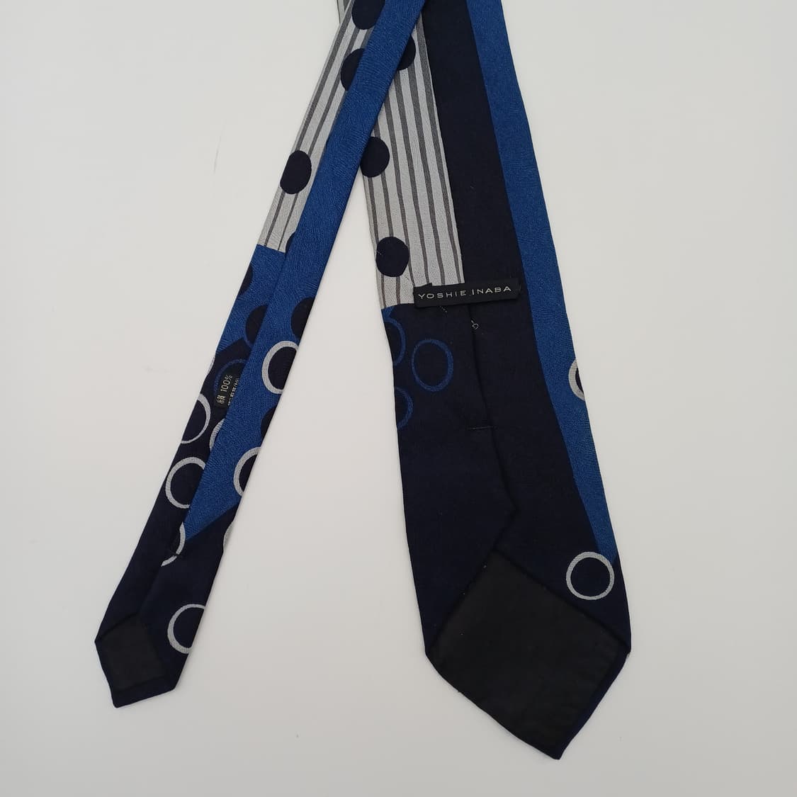 요시에 이나바 실크 넥타이 [BCF10803_0332-20] 상품이미지2