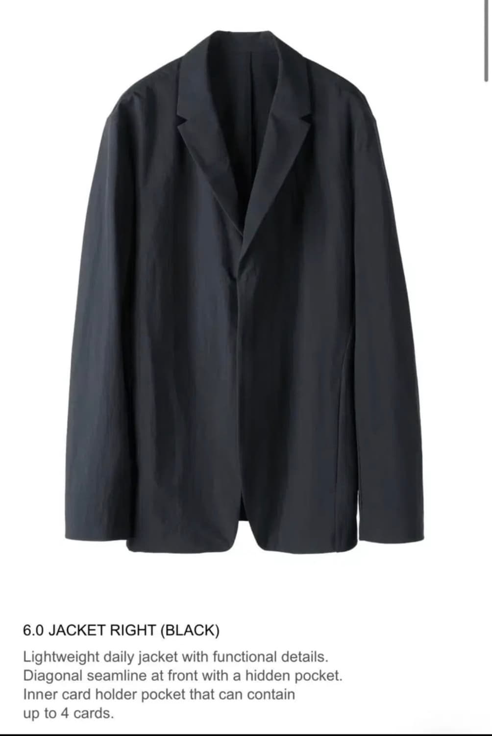 (구매글) 포스트아카이브팩션 paf 파프 6.0 right jacket 상품이미지1