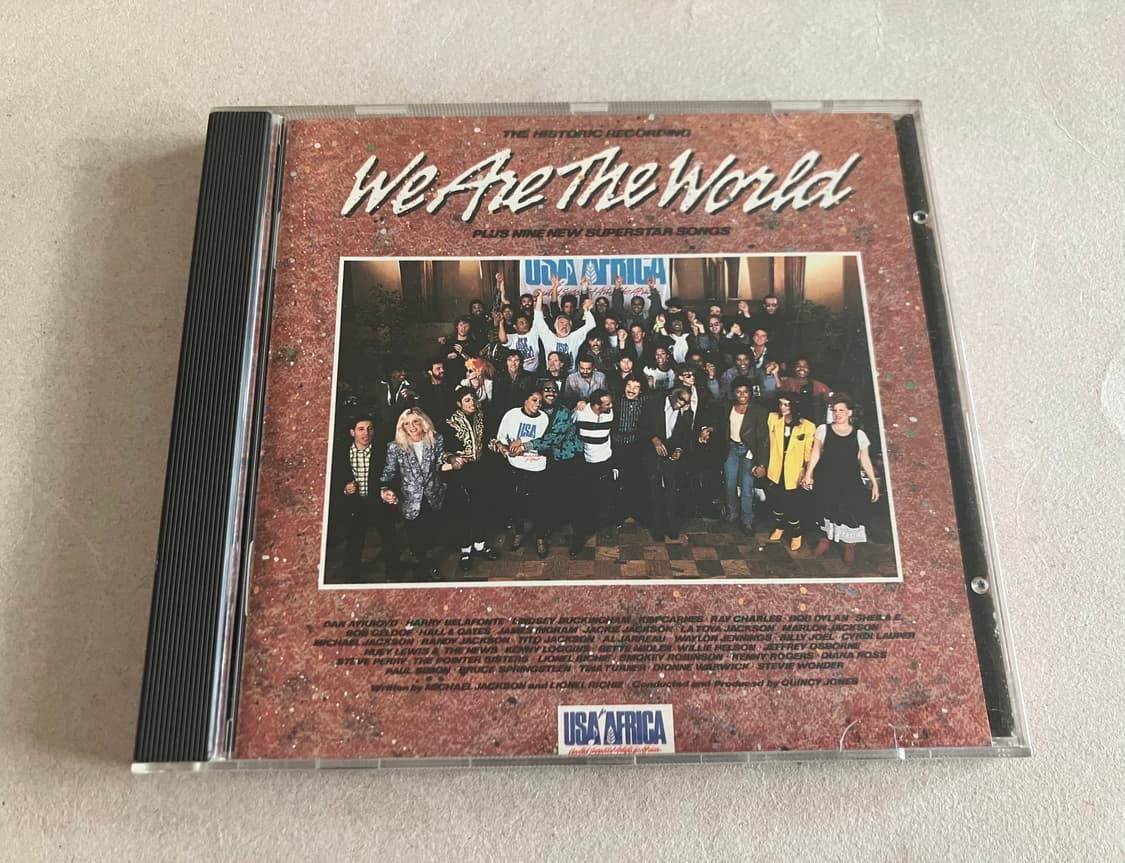 마이클잭슨 참여 We Are The World 팝 CD 상품이미지1