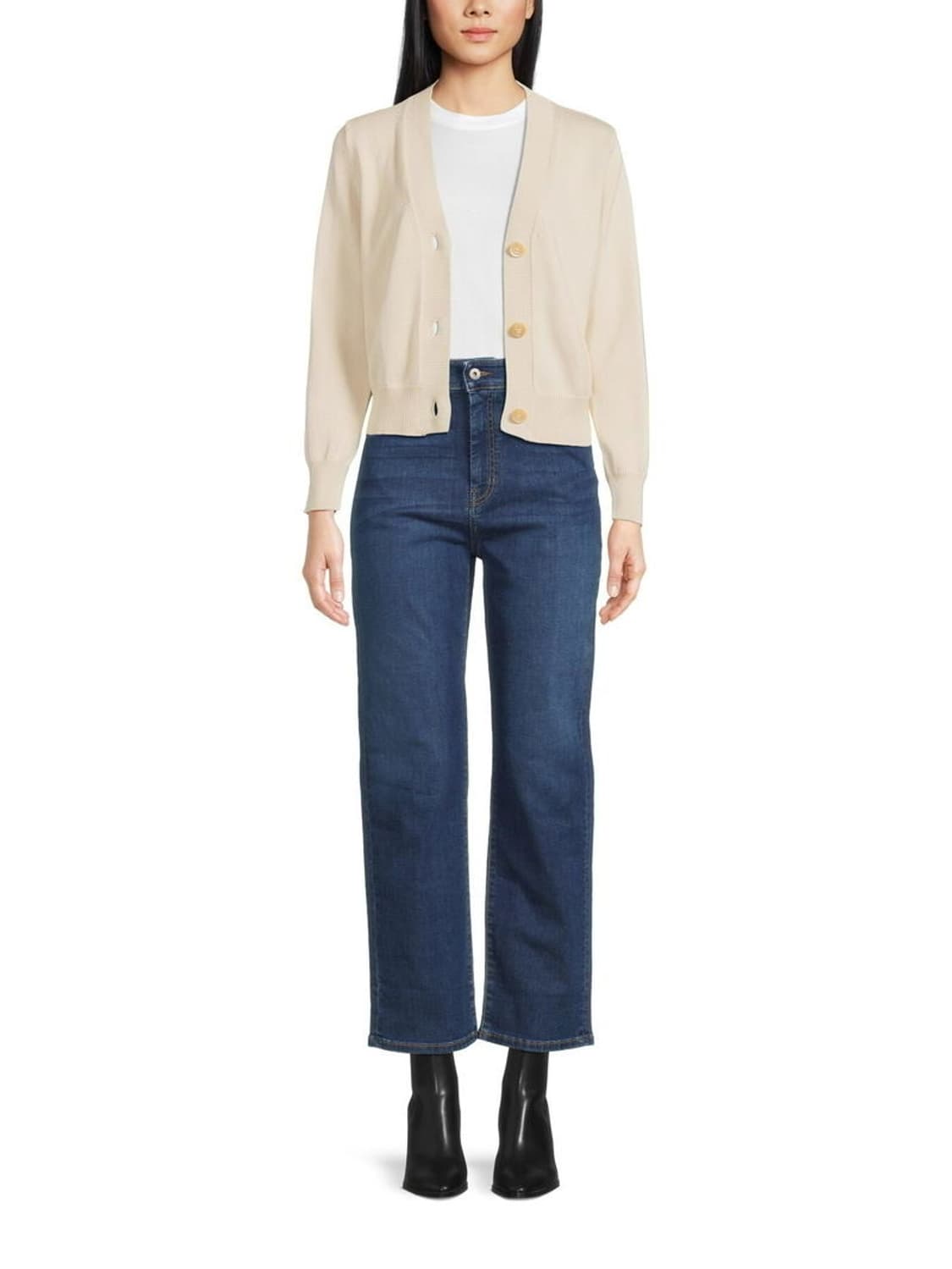 (정품/새상품) 막스마라 위켄드 여성 페코라 베이지 코튼 가디건 상품이미지5