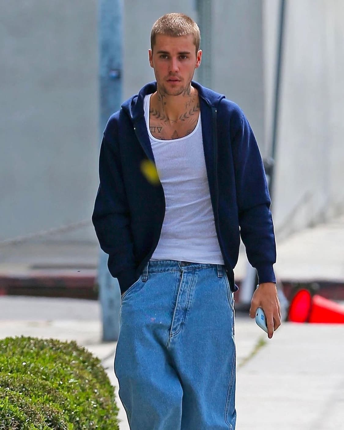 90's [M] 러셀 애슬레틱 빈티지 풀집 후드집업 블랭크 스웻 상품이미지2