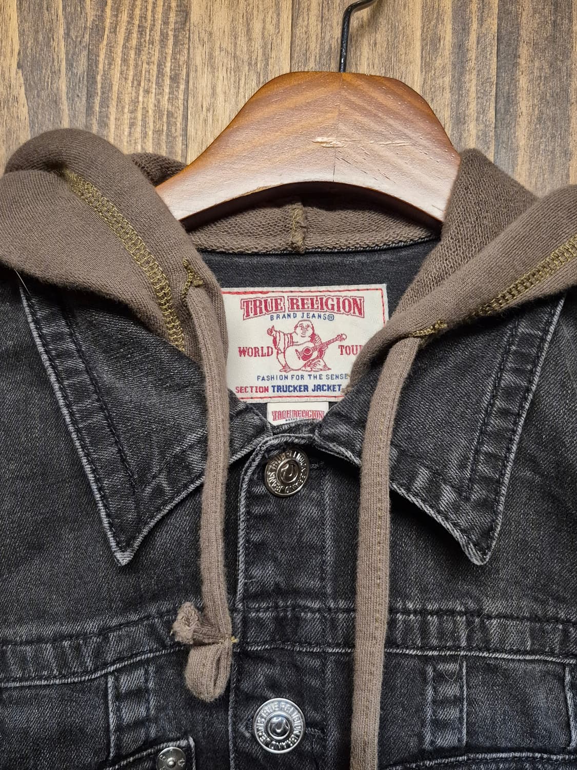 TRUE RELIGION DENIM HOODIE JACKET  상품이미지7