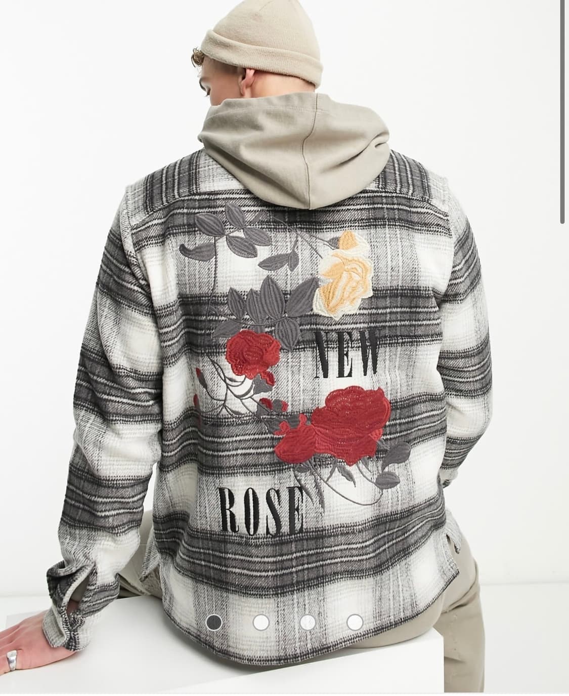 [105] 올세인츠 뉴로즈 플란넬 셔츠 상품이미지1