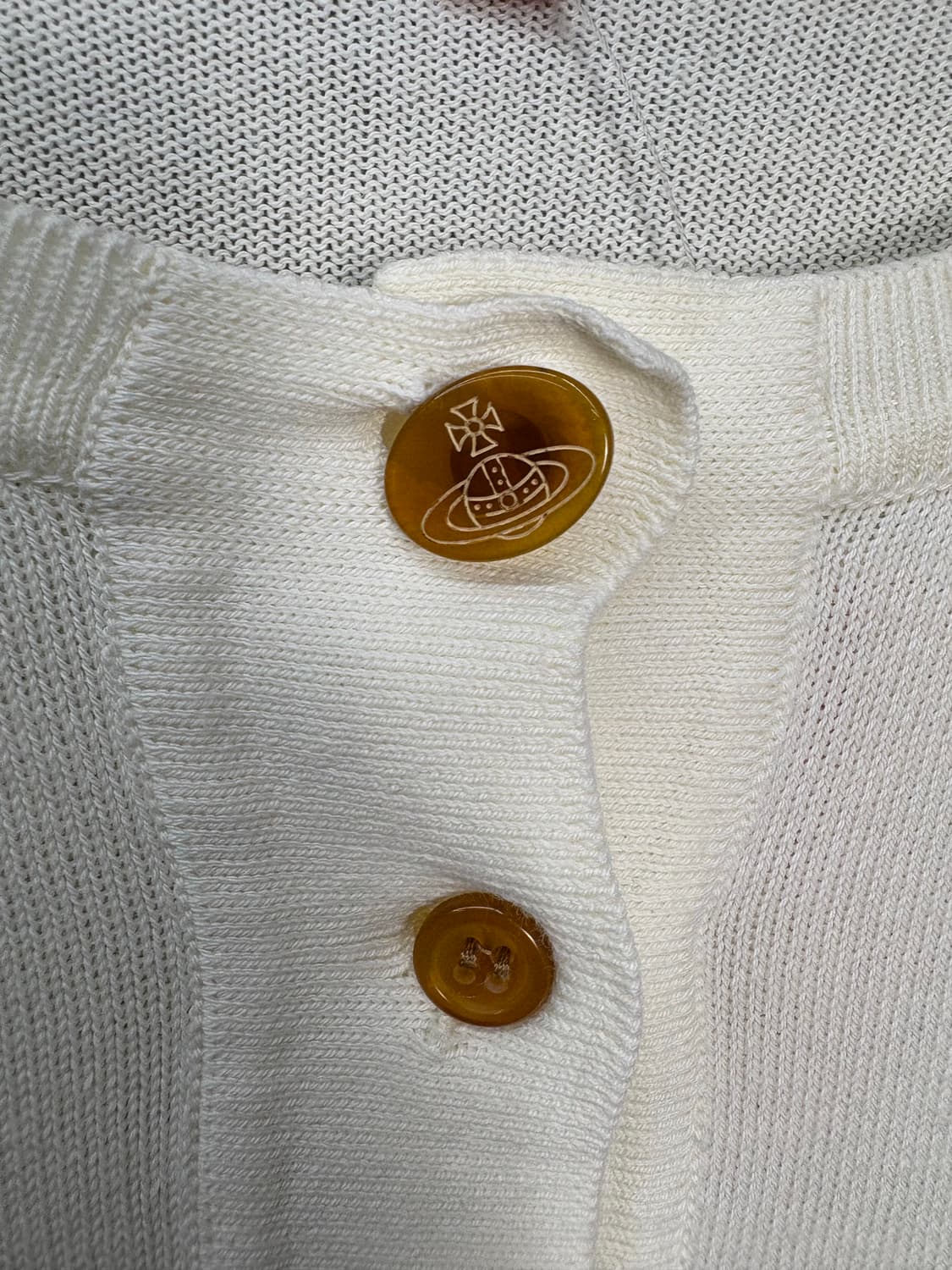 비비안 웨스트우드 로고 니트 반팔 A2447 상품이미지4