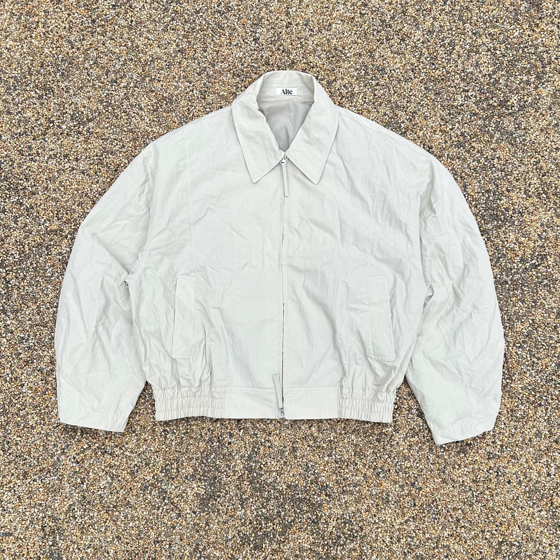 Alte 크롭 블루종 자켓 상품이미지4