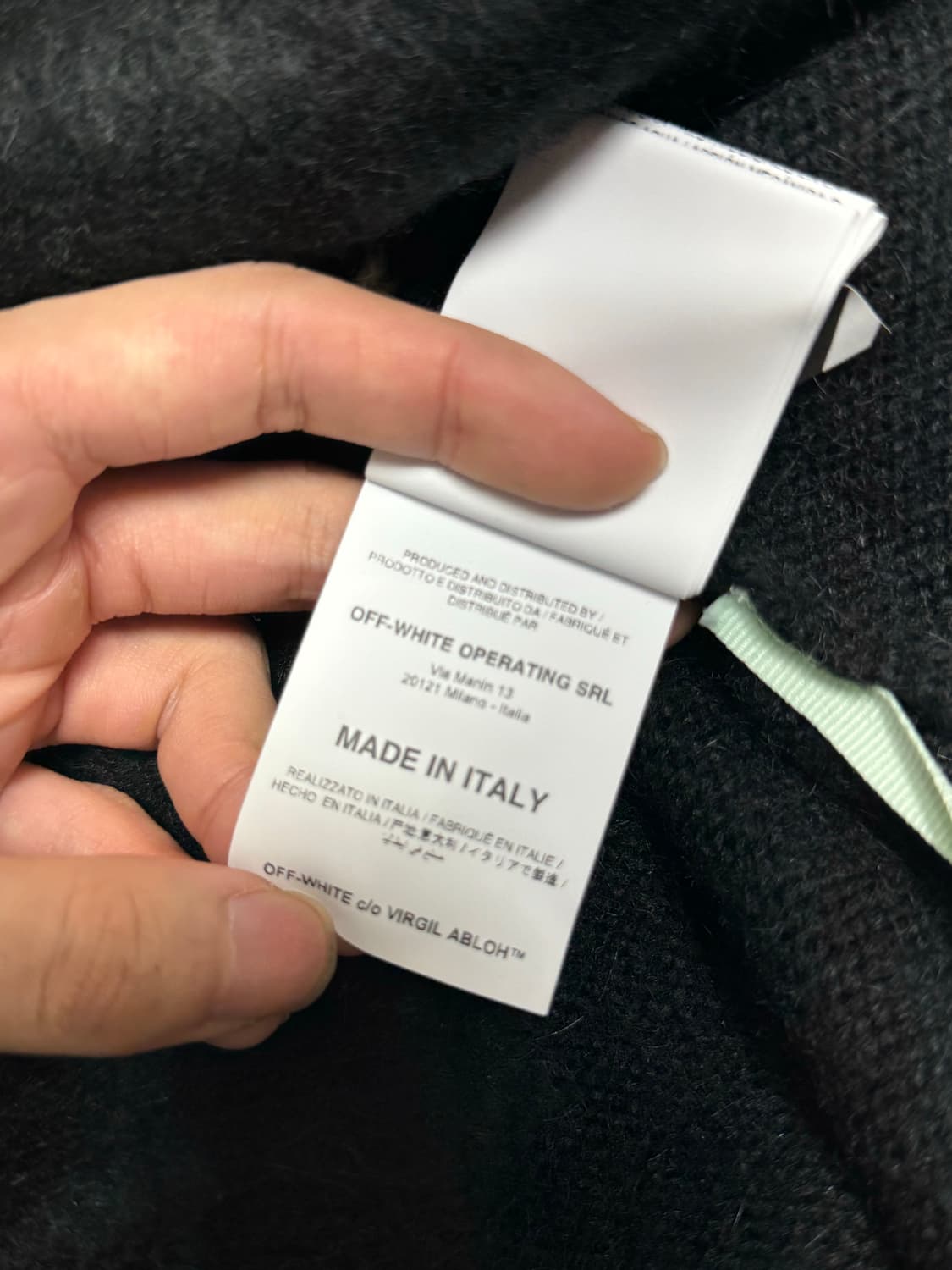 오프화이트 모헤어 니트 상품이미지9