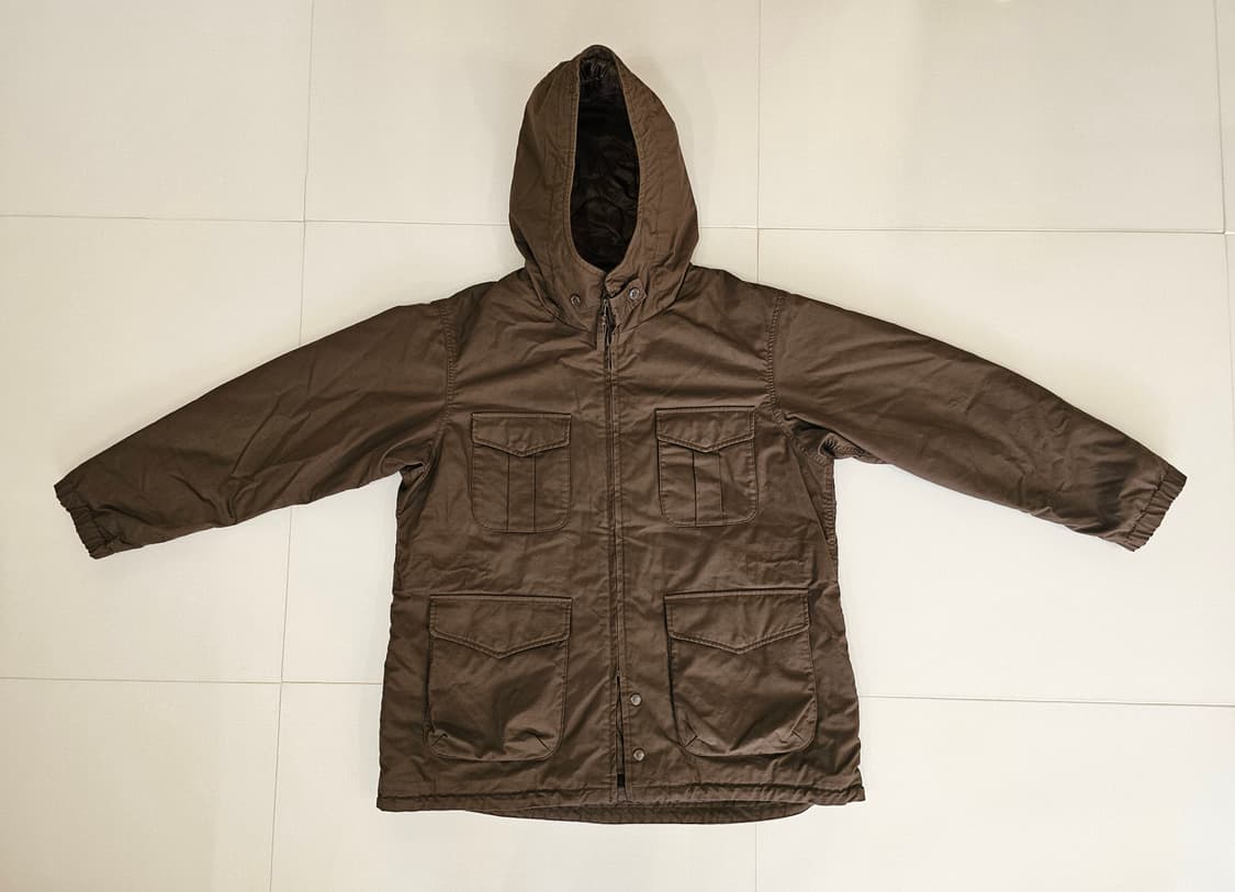 유니클로 X 엔지니어드가먼츠 퍼프테크 후드 코트 (size L) 상품이미지4