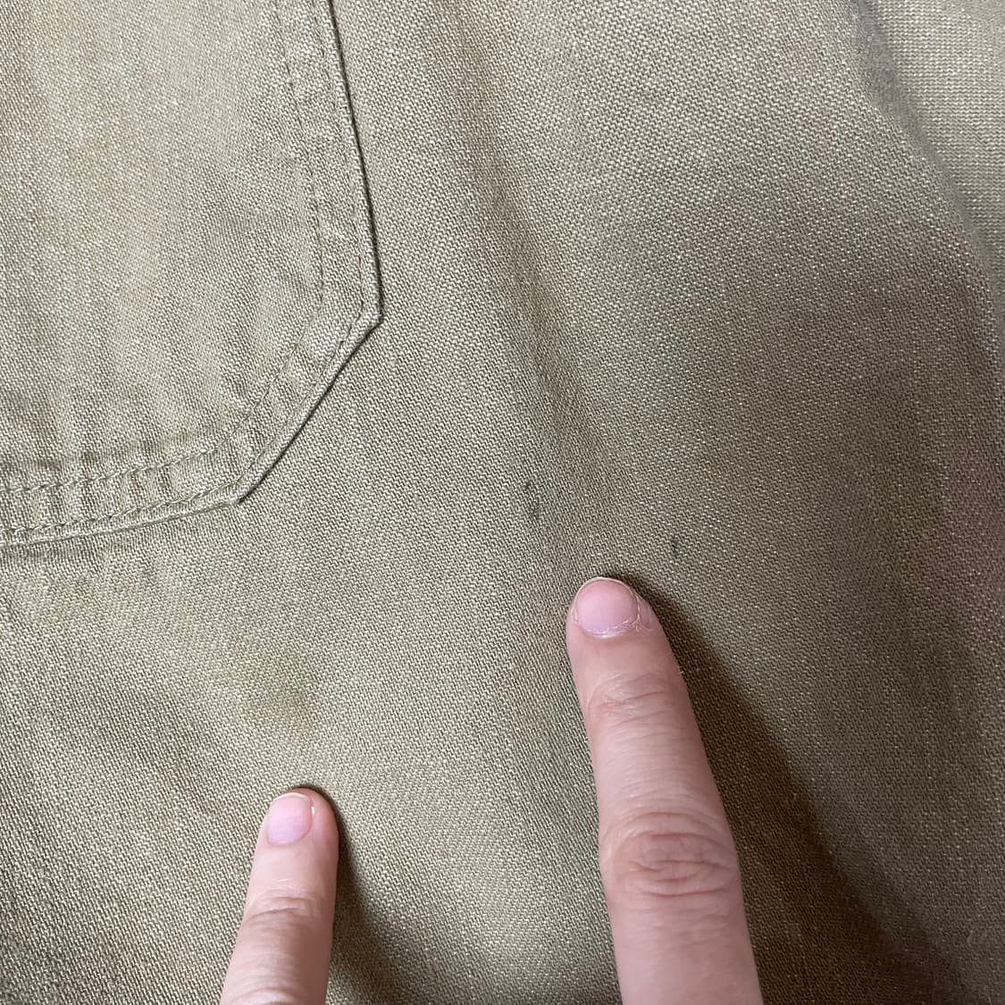 유니클로 카키 워커 코튼 자켓 L 상품이미지5