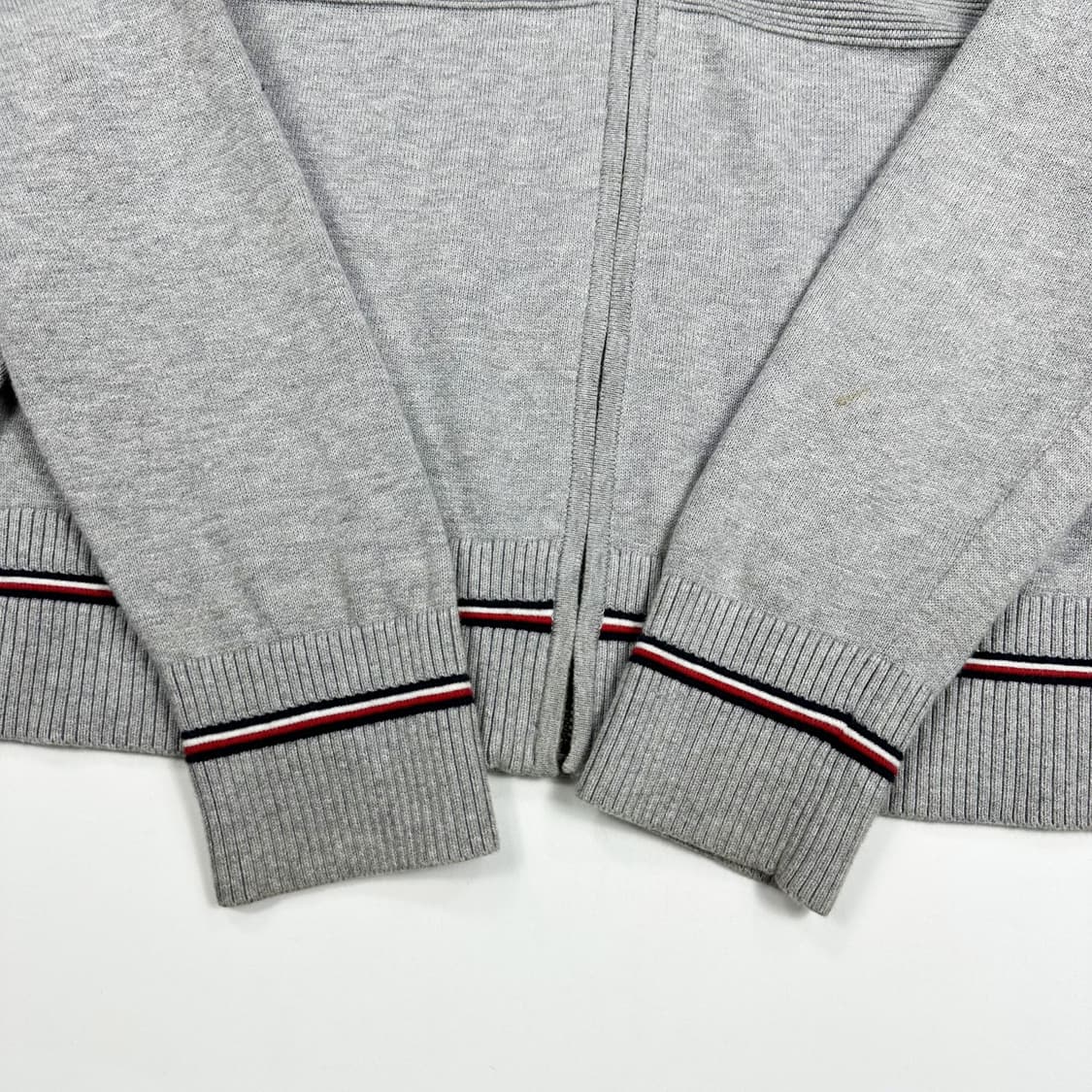 타미힐피거 플래그 그레이 니트 집업 (M) 상품이미지4