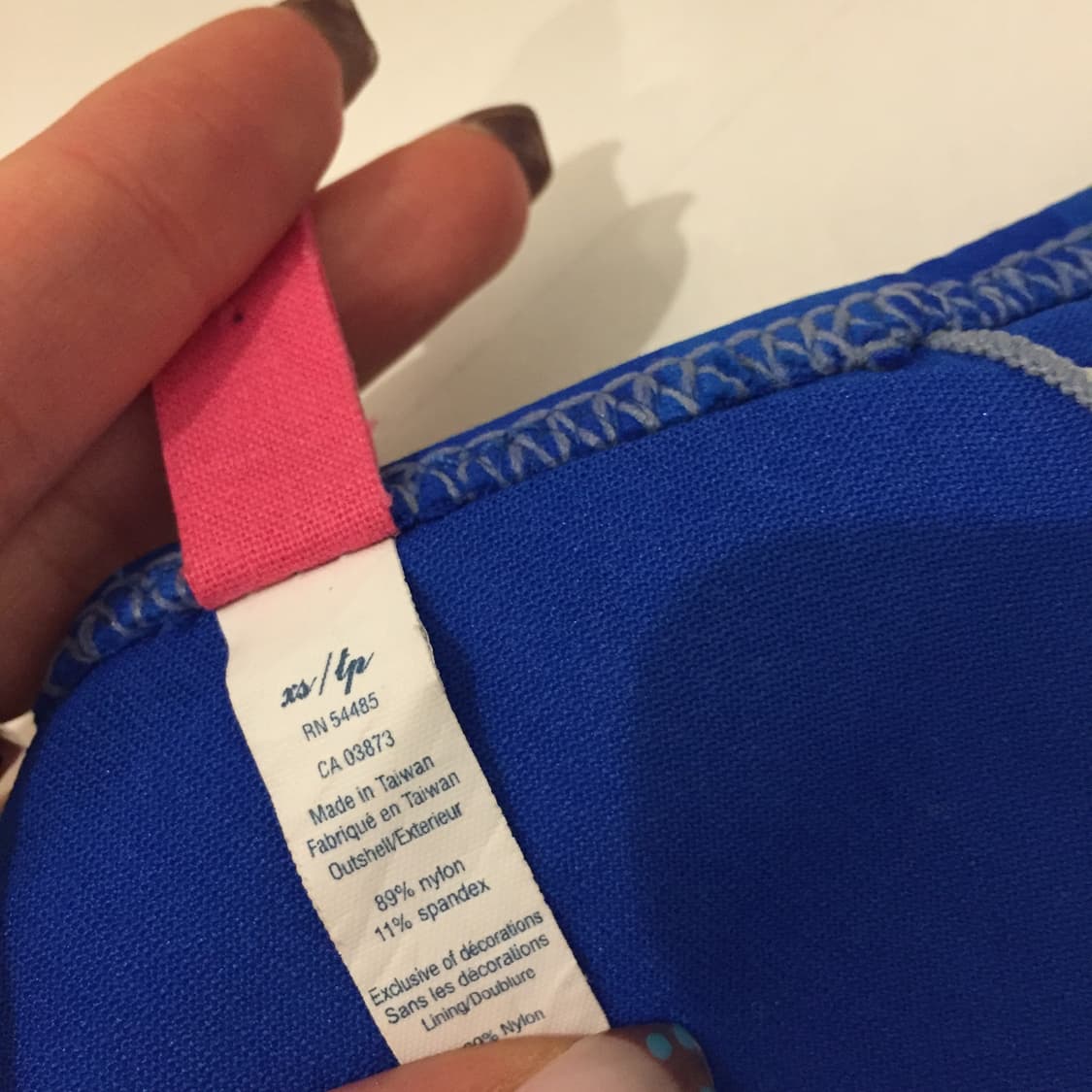 American Eagle 아메리칸 이글 블루 스트라이프 비키니 상품이미지6