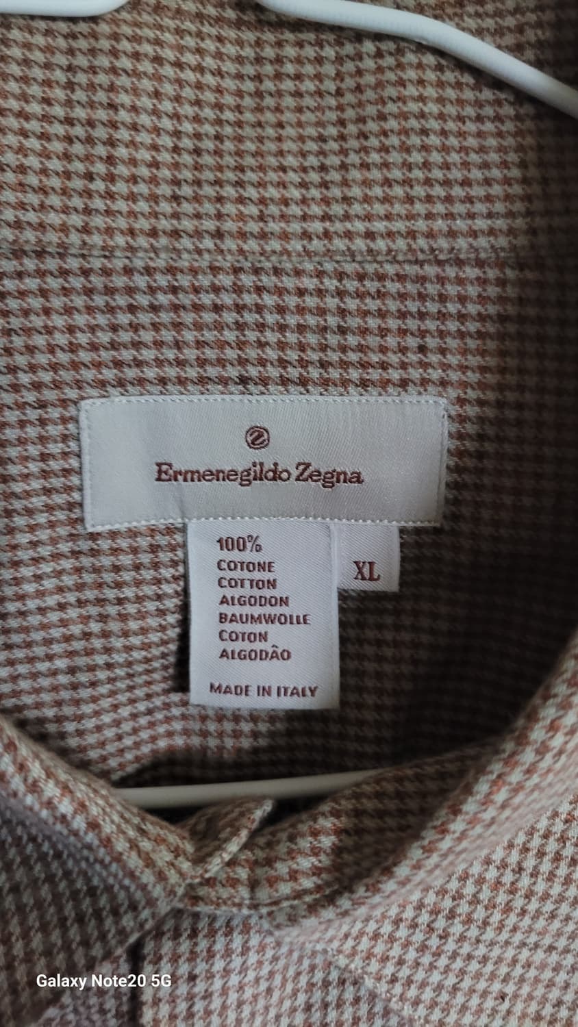 에르메네질도 제냐 코튼셔츠 상품이미지3