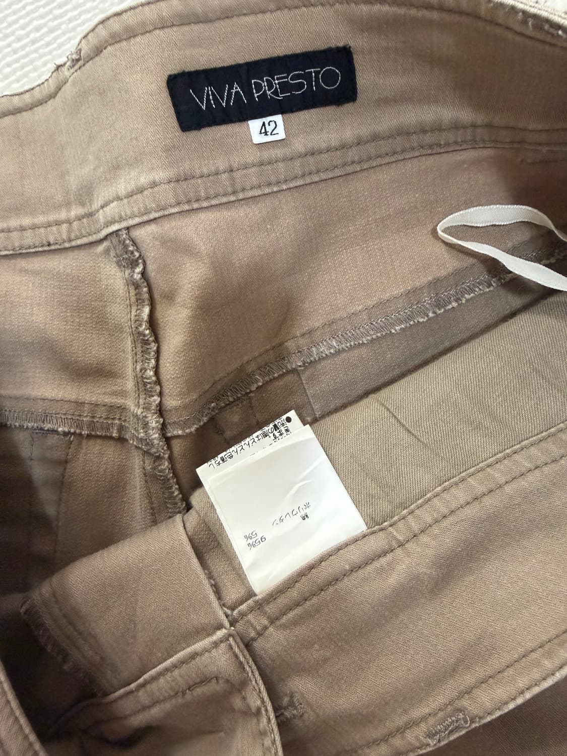 Viva presto 셔링 부츠컷 팬츠 상품이미지4