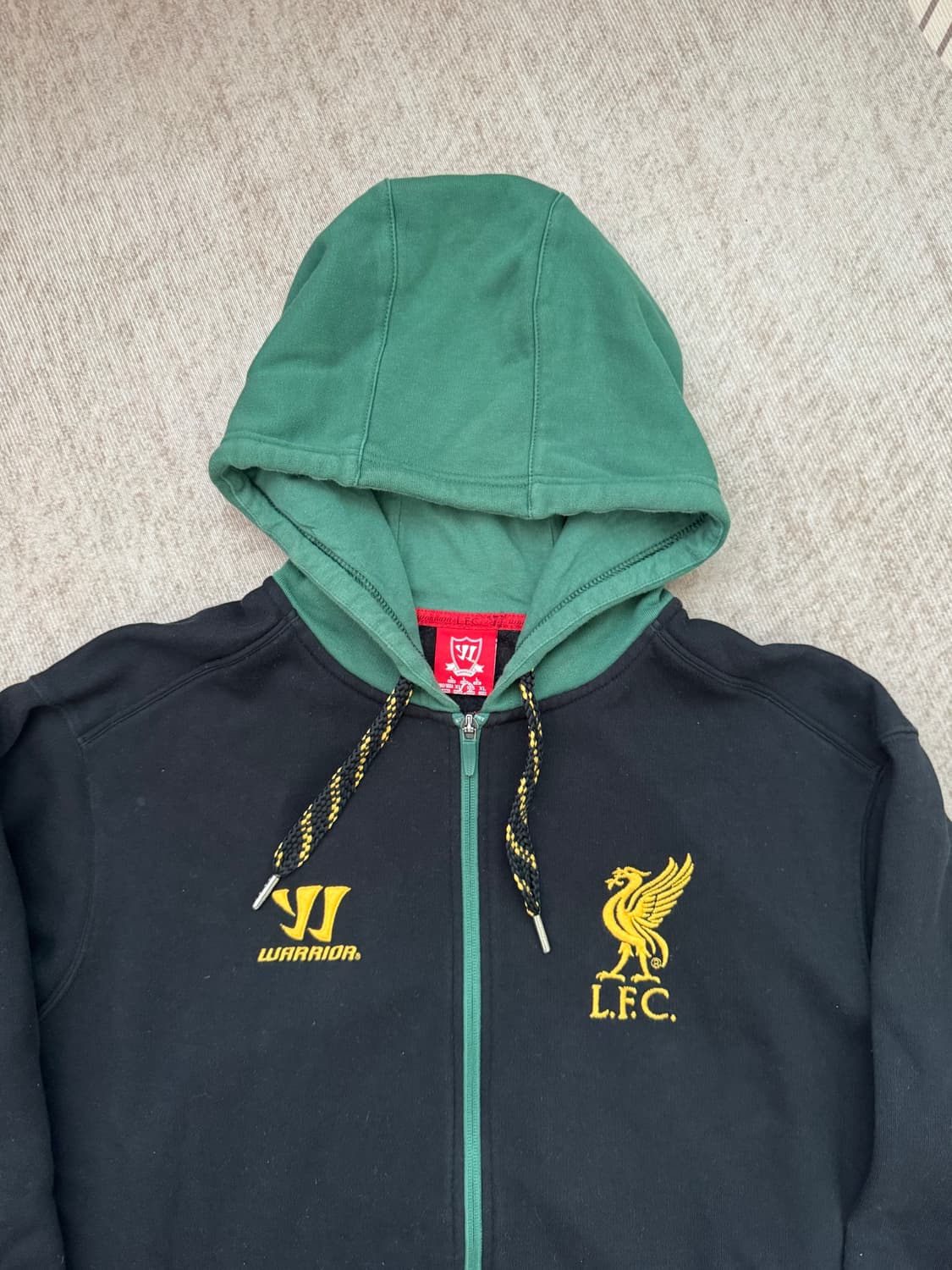 리버풀 FC 후드집업 블랙 그린 xl 상품이미지2