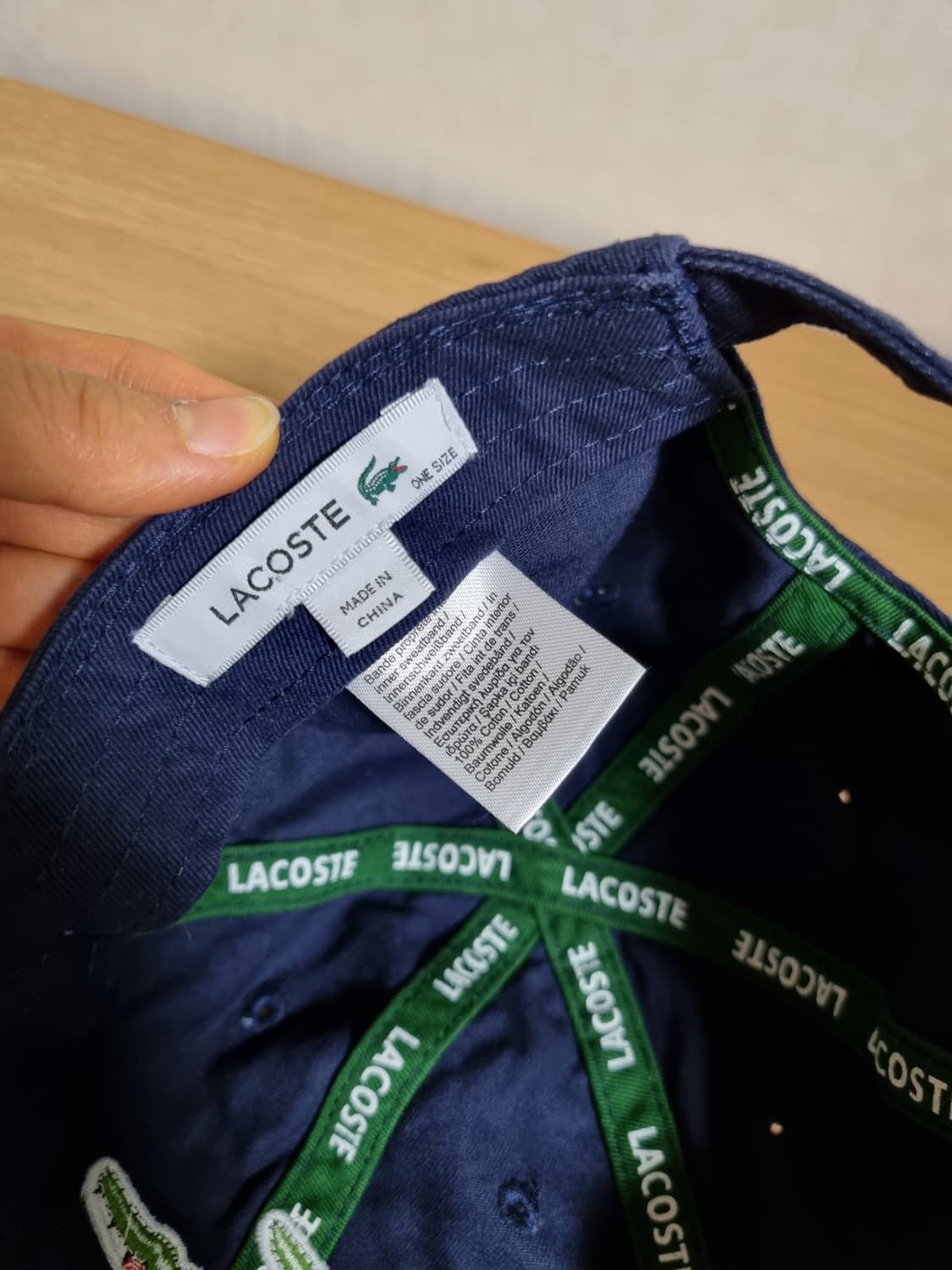 라코스테 빅로고 볼캡 상품이미지5