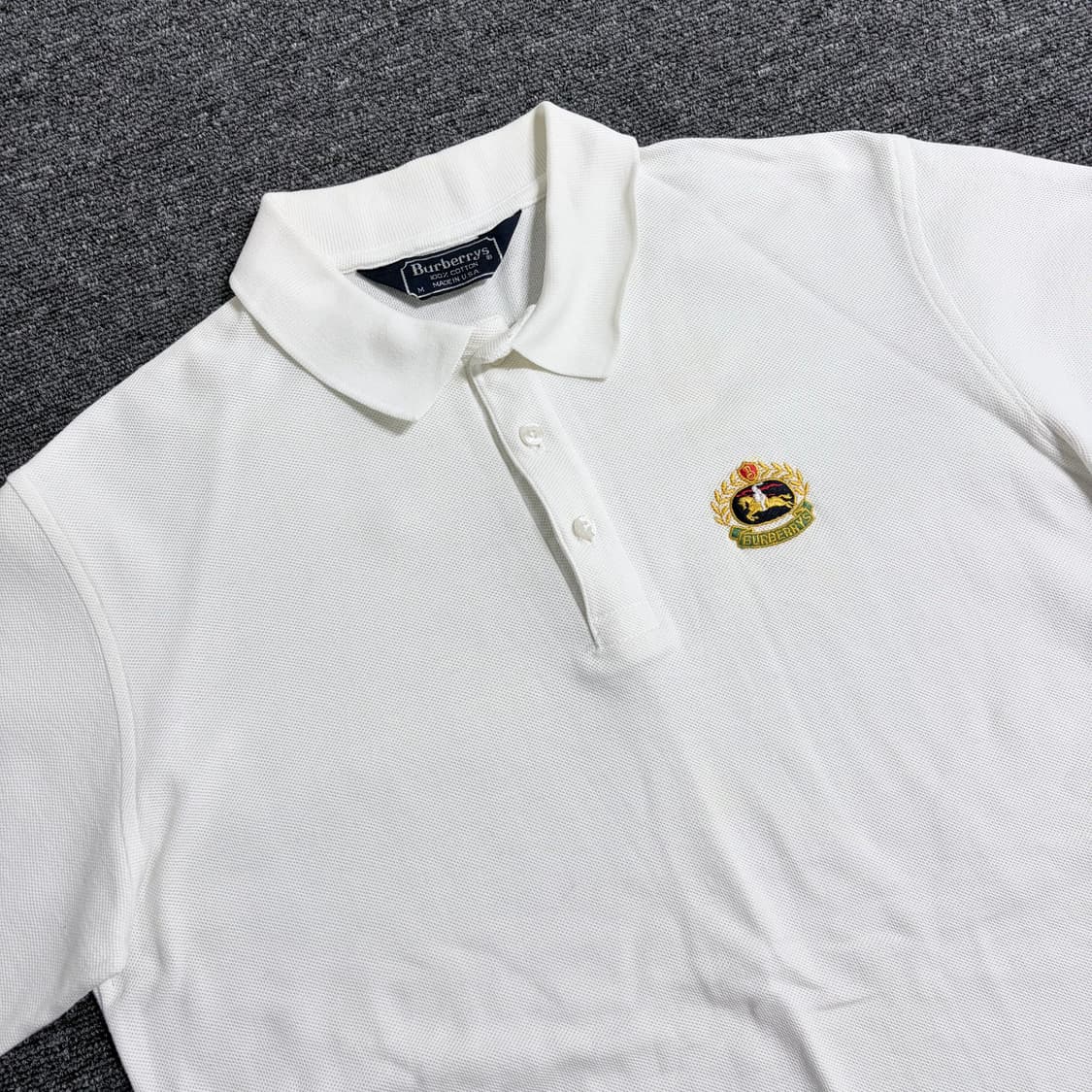 버버리 아카이브 로고 폴로 반팔티 상품이미지3