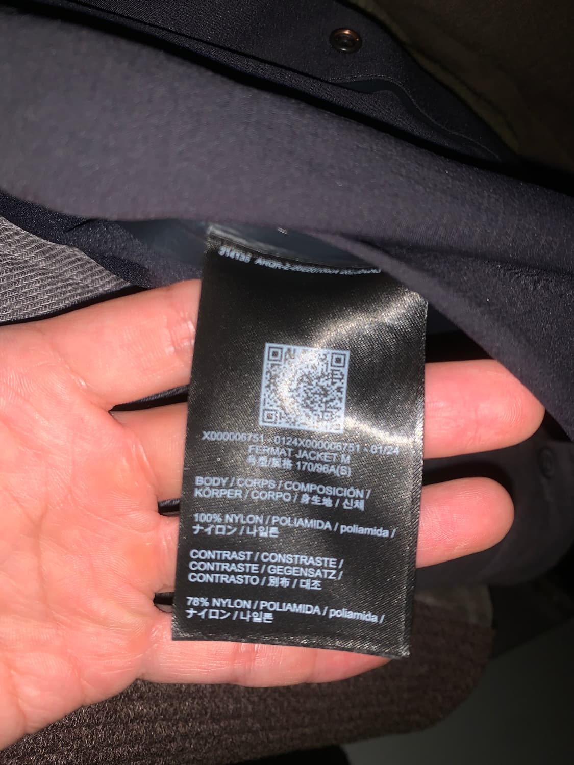 [M] 아크테릭스 베일런스 페르마 자켓 Fermat 상품이미지3