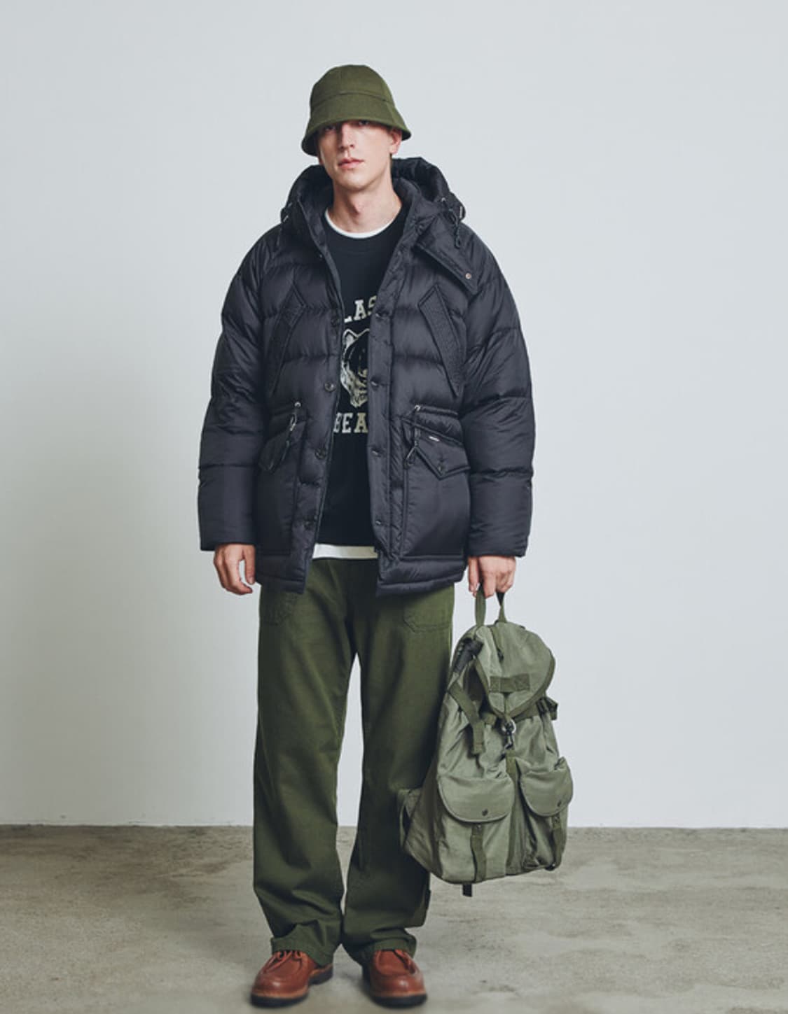 유니폼브릿지 / 카라코람 쉘터 덕다운 파카 / M 상품이미지4