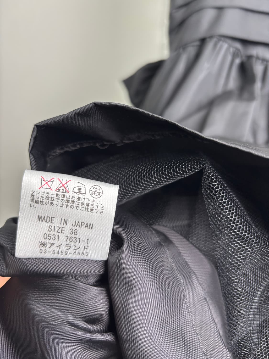 Diagram Grace Continental Black Dress 상품이미지6