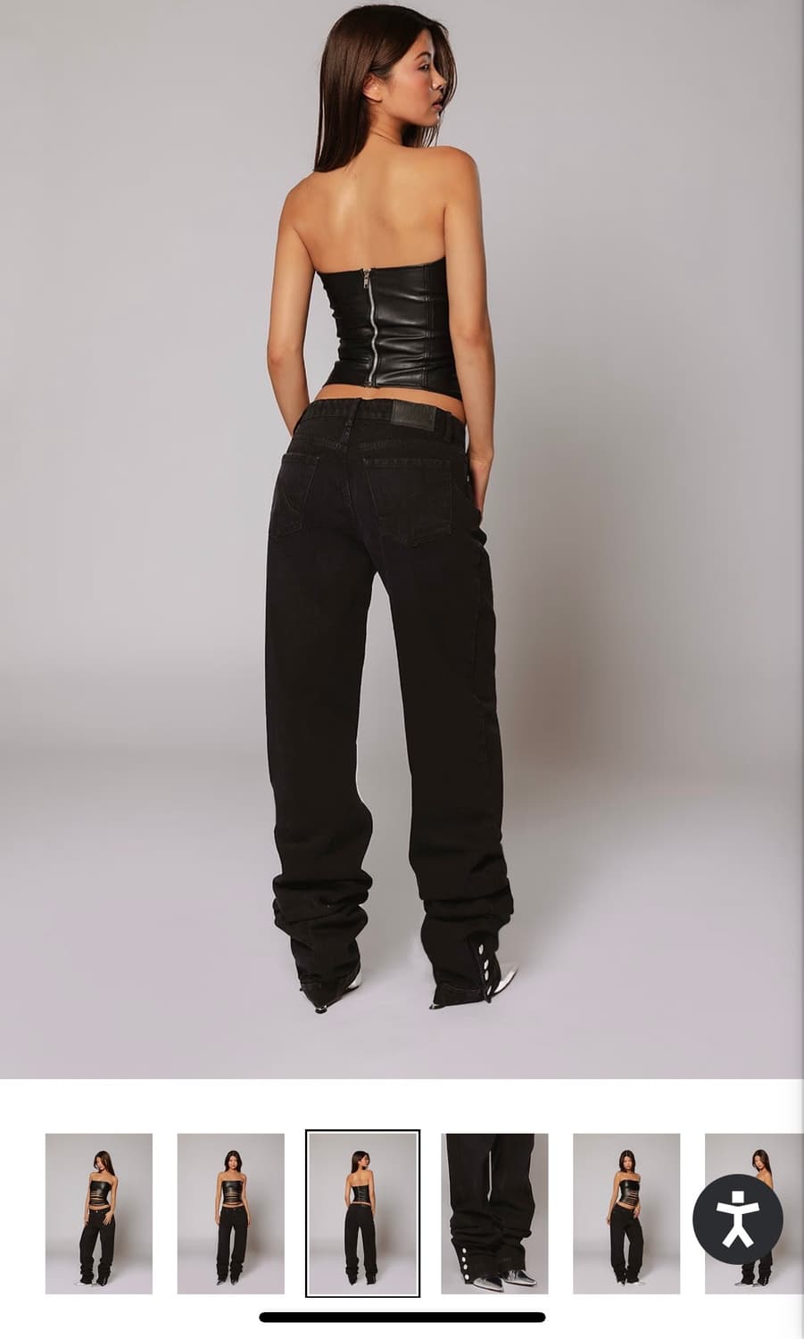 revice HUNTER JEAN / JET BLACK 상품이미지3