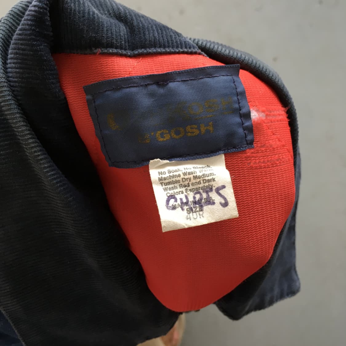1970~80’s Made In USA Oshkosh Denim Work 상품이미지7