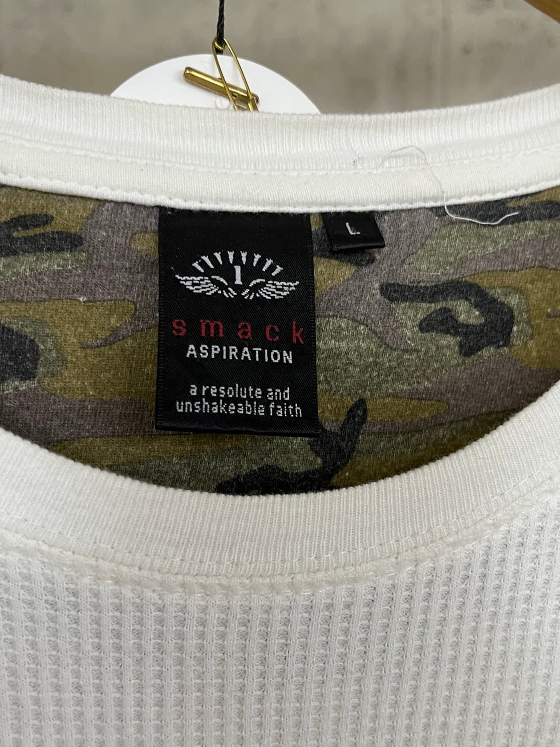 SMACK AIRFIELD WAFFLE T-SHIRT 상품이미지6