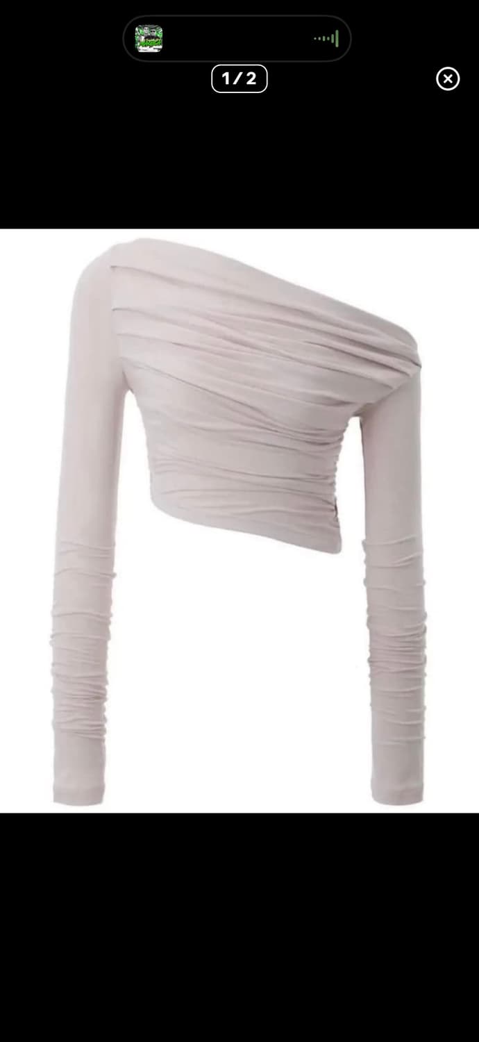 쓰리타임즈 드레이프 탑 상품이미지1