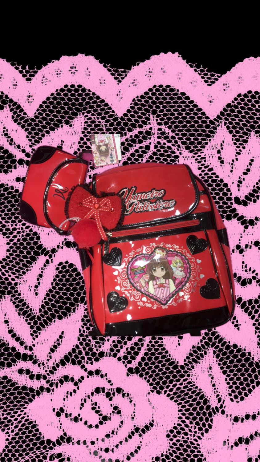 고전잡화 꿈빛 파타시엘 러블리 키치 스쿨백 (키링세트) 상품이미지1