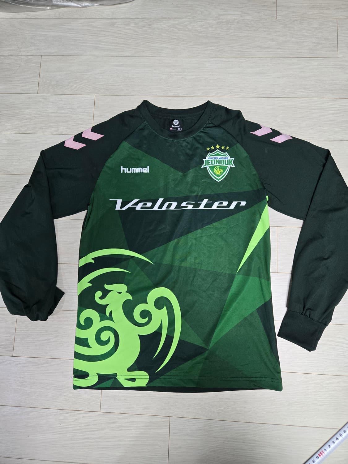 험멜 전북 현대 모터스 축구 유니폼 긴팔 2S 상품이미지1