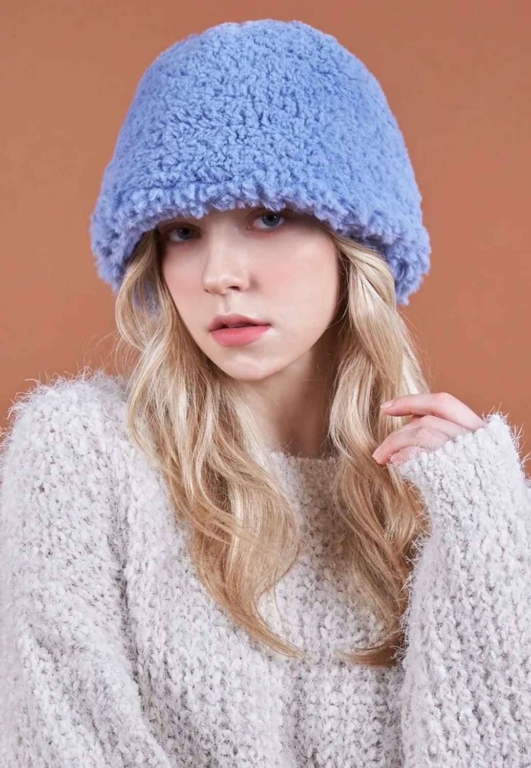 바잘 부클 버킷햇 블루 상품이미지2