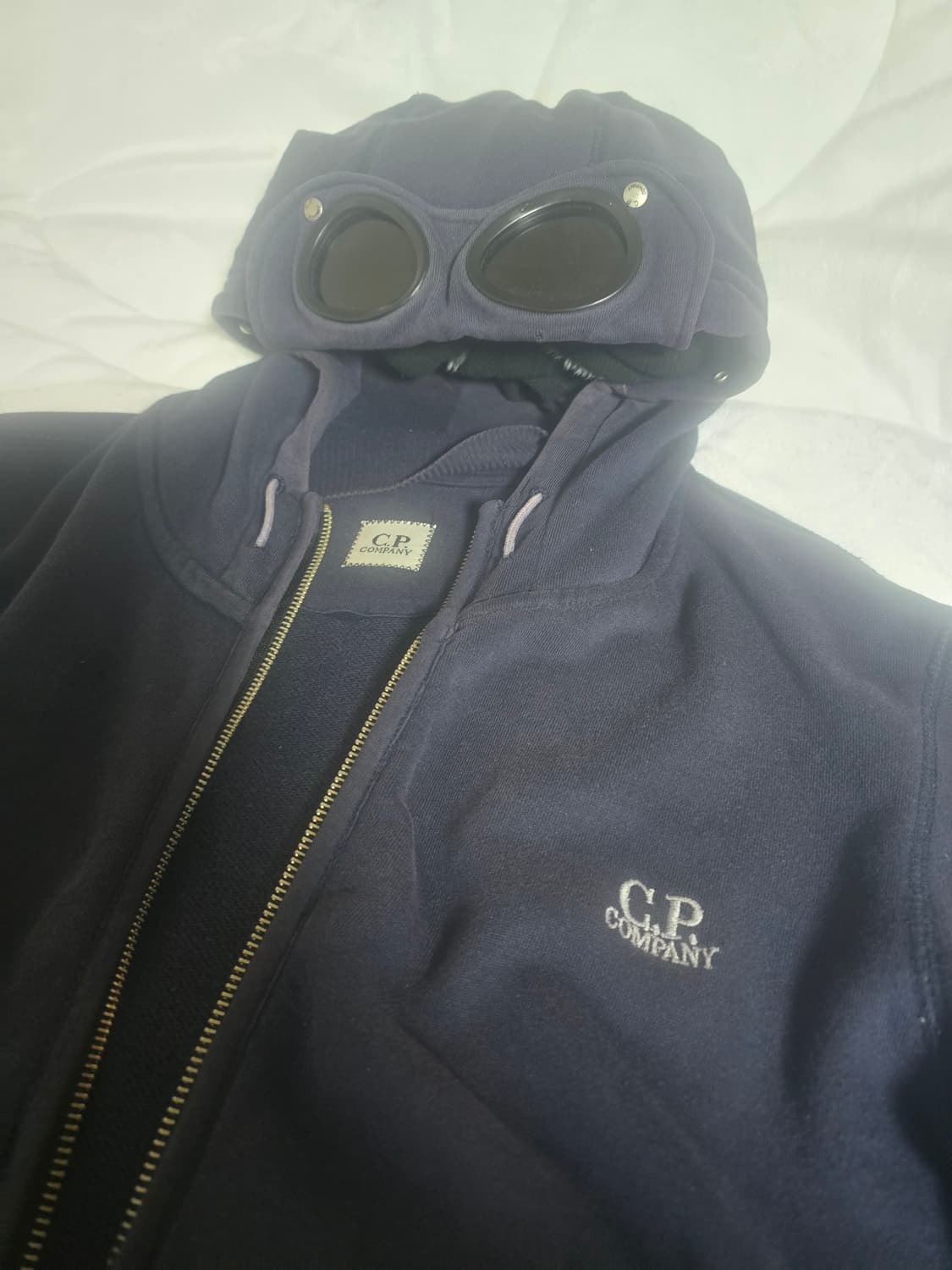 [정품] C.P. Company 씨피컴퍼니 고글 후드 집업 (95/M) 상품이미지4