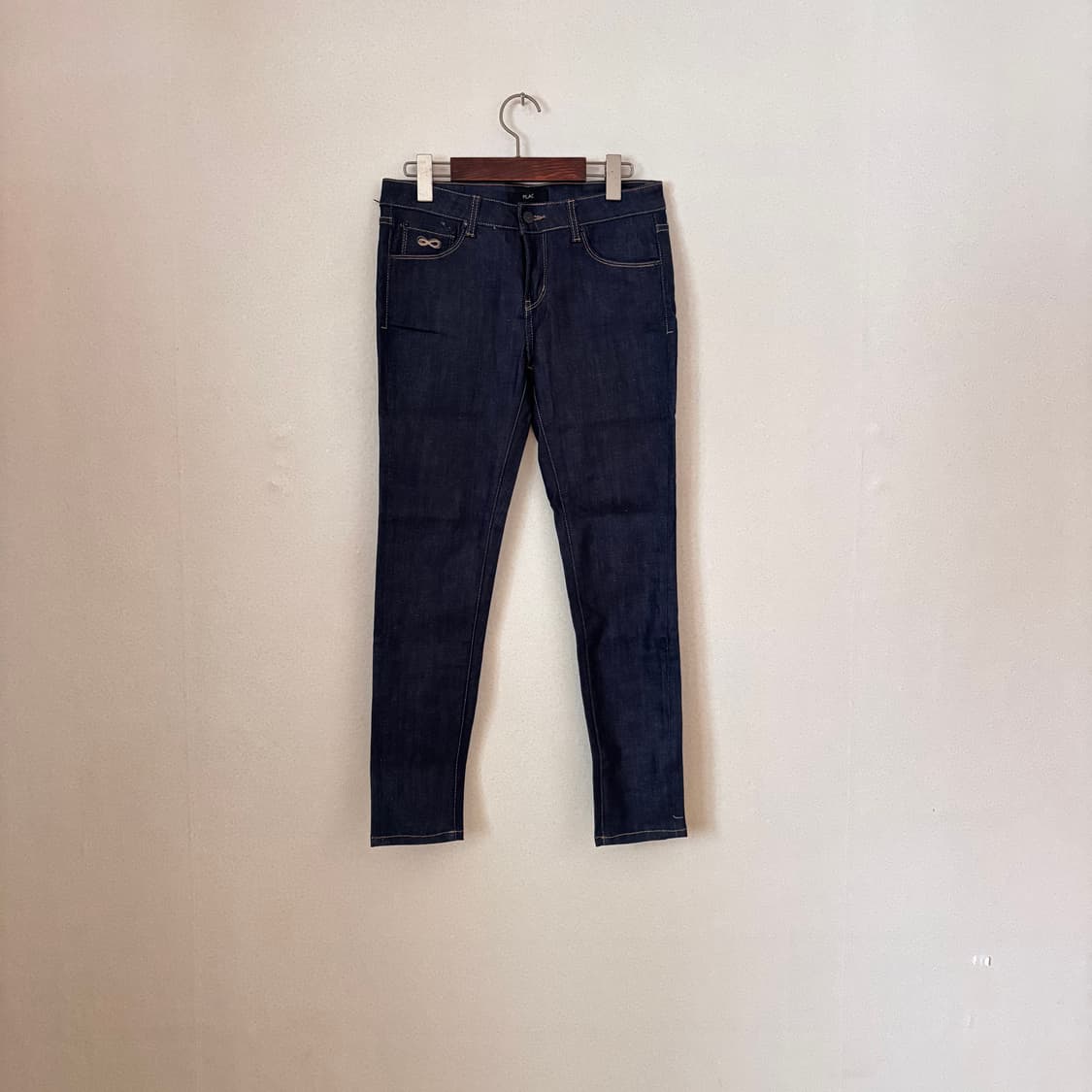 새제품 플랙진 스키니진 27 28 크롭 cindy 슬림 청바지  상품이미지1