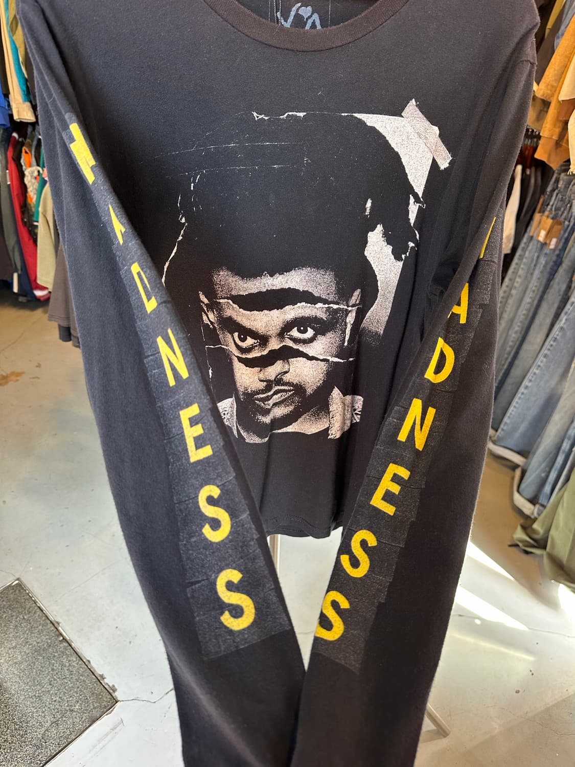 위켄드 The Weeknd 투어 2015 롱슬리브 티셔츠 상품이미지6